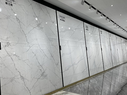 Calacatta marble looking porelain slabs